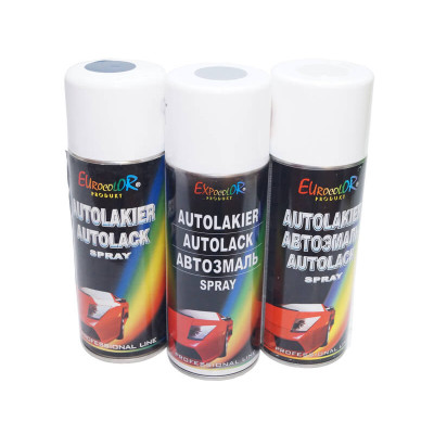 Краска акриловая в аэрозоле EUROCOLOR, 400 мл